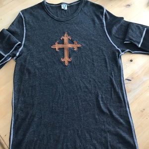 I can 2 charcoal /waffle/thermal top …vintage